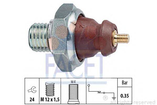 Датчик давления масла FACET 70057