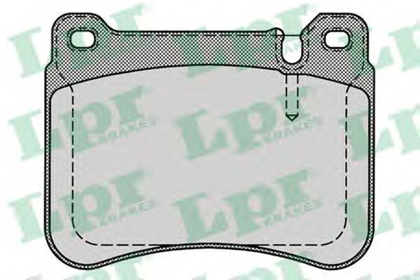 Комплект тормозных колодок, дисковый тормоз LPR 05P1276