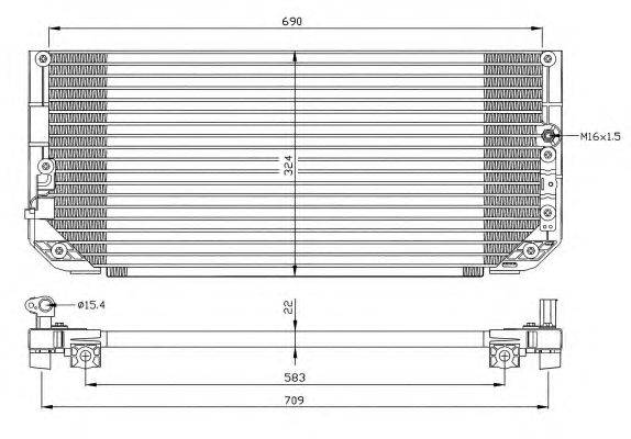 Конденсатор, кондиционер NRF 35282