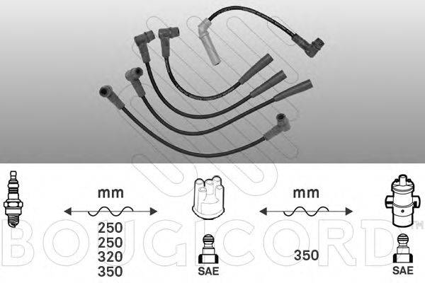Комплект проводов зажигания BOUGICORD 7110