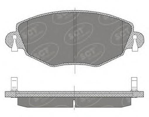 Комплект тормозных колодок, дисковый тормоз JURID 181380701