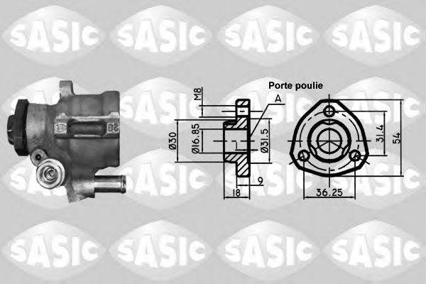 Гидравлический насос, рулевое управление SASIC 7076021