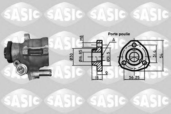 Гидравлический насос, рулевое управление SASIC 7076028