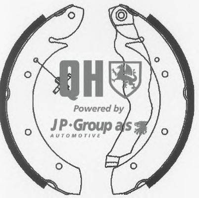 Комплект тормозных колодок JP GROUP BS887