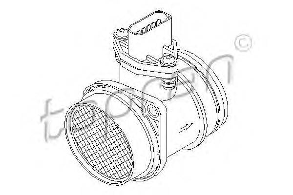 Расходомер воздуха TOPRAN 109 747