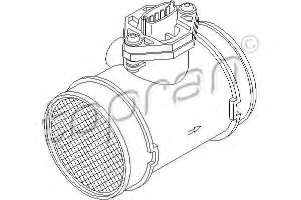 Расходомер воздуха TOPRAN 207 870