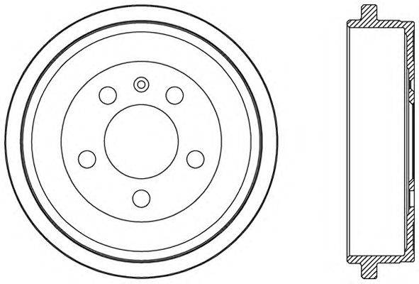 Тормозной барабан OPEN PARTS BAD9054.10