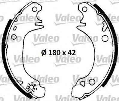 Комплект тормозных колодок VALEO 553623