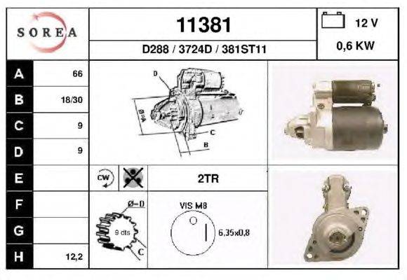 Стартер EAI 11381