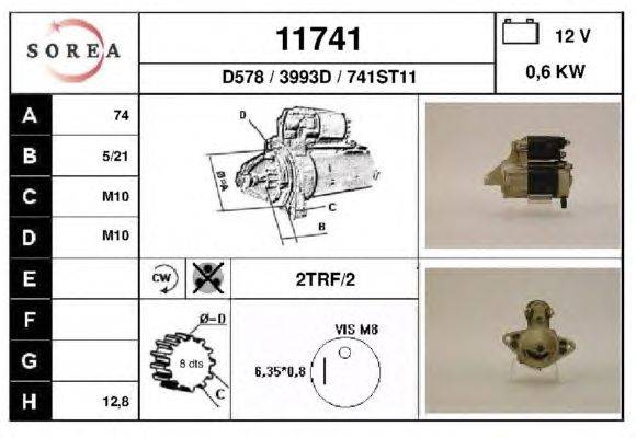 Стартер EAI 11741