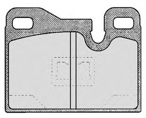 Комплект тормозных колодок, дисковый тормоз RAICAM 15950