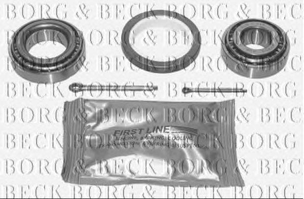 Комплект подшипника ступицы колеса BORG & BECK BWK030