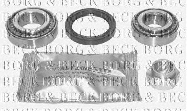 Комплект подшипника ступицы колеса BORG & BECK BWK154