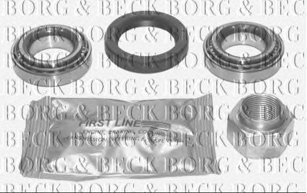 Комплект подшипника ступицы колеса BORG & BECK BWK155