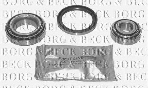 Комплект подшипника ступицы колеса BORG & BECK BWK444