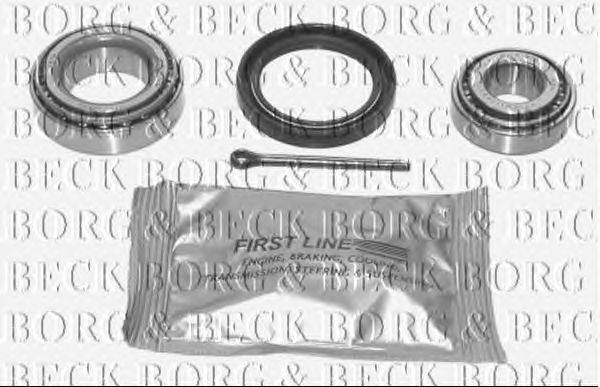 Комплект подшипника ступицы колеса BORG & BECK BWK689