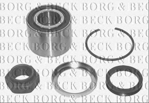 Комплект подшипника ступицы колеса BORG & BECK BWK725