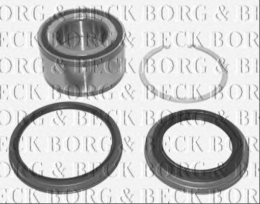 Комплект подшипника ступицы колеса BORG & BECK BWK962