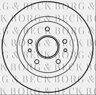 Тормозной диск BORG & BECK BBD5277