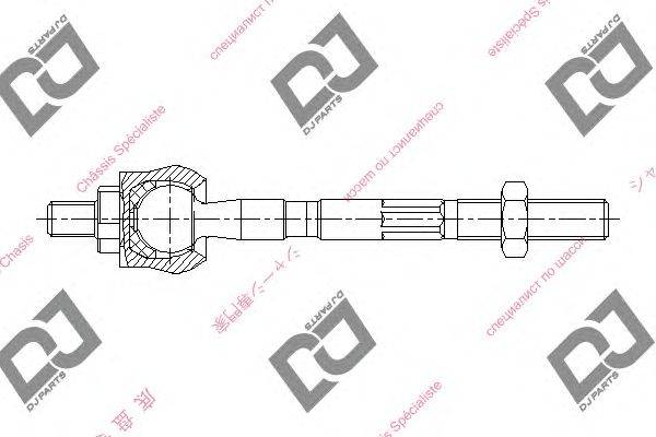 Осевой шарнир, рулевая тяга DJ PARTS DR1039