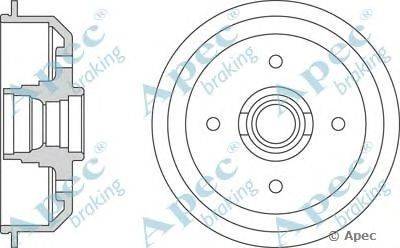 Тормозной барабан APEC braking DRM9110