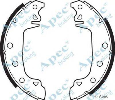 Тормозные колодки APEC braking SHU55