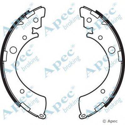 Тормозные колодки APEC braking SHU573