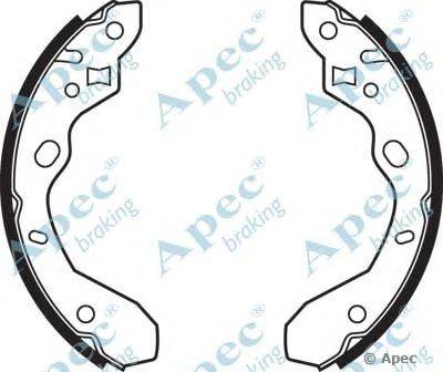 Тормозные колодки APEC braking SHU579