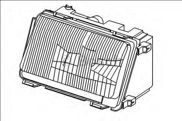 Основная фара BOSCH 1 307 022 111