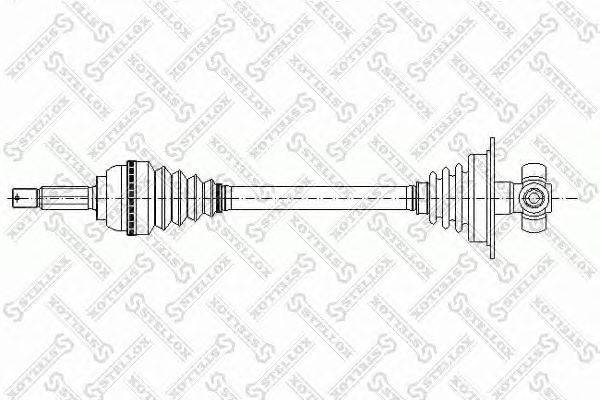 Приводной вал STELLOX 158 1033-SX