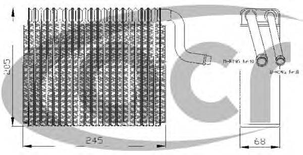 Испаритель, кондиционер ACR 310019