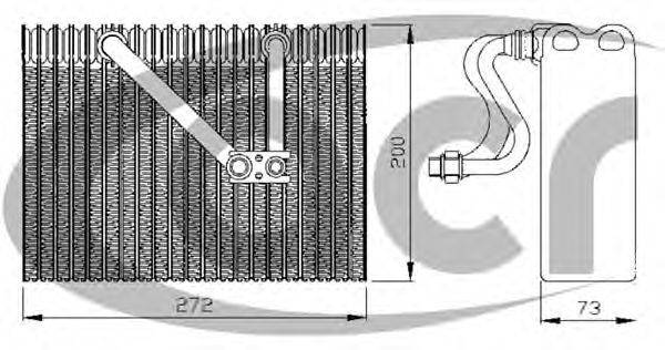 Испаритель, кондиционер ACR 310145
