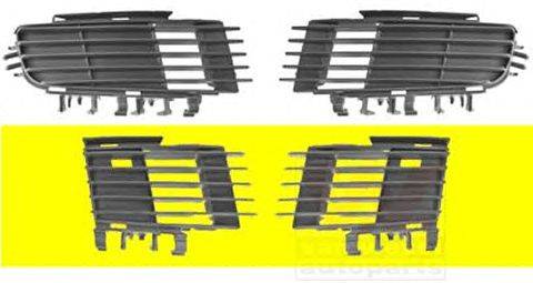 Решетка вентилятора, буфер VAN WEZEL 3768598