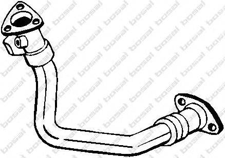 Труба выхлопного газа BOSAL 801125