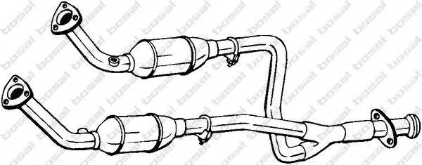 Катализатор BOSAL 099300