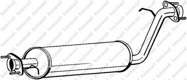 Средний глушитель выхлопных газов BOSAL 211383