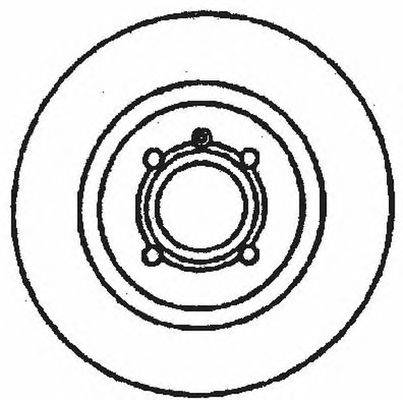 Тормозной диск LUCAS DF1528
