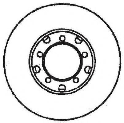 Тормозной диск METZGER 230521