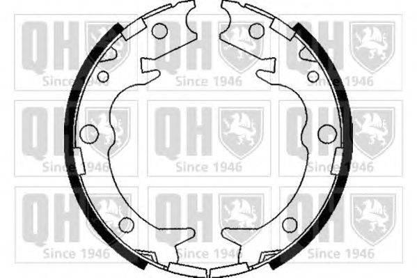 Комплект тормозных колодок, стояночная тормозная система QUINTON HAZELL BS1095