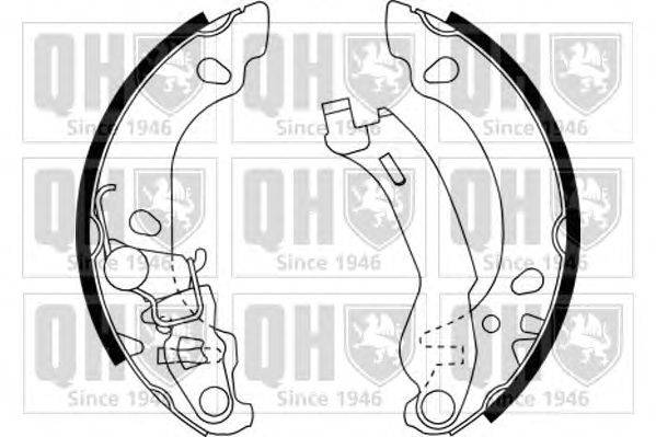 Комплект тормозных колодок QUINTON HAZELL BS1146