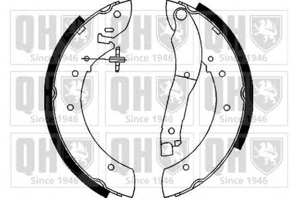 Комплект тормозных колодок QUINTON HAZELL BS862