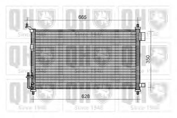 Конденсатор, кондиционер QUINTON HAZELL QCN365
