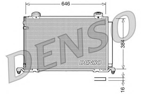 Конденсатор, кондиционер DENSO DCN50026