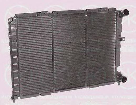 Радиатор, охлаждение двигателя KLOKKERHOLM 0000302054