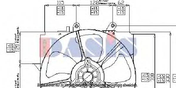 Конденсатор, кондиционер AKS DASIS TO7517