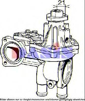 Водяной насос AKS DASIS 785731N