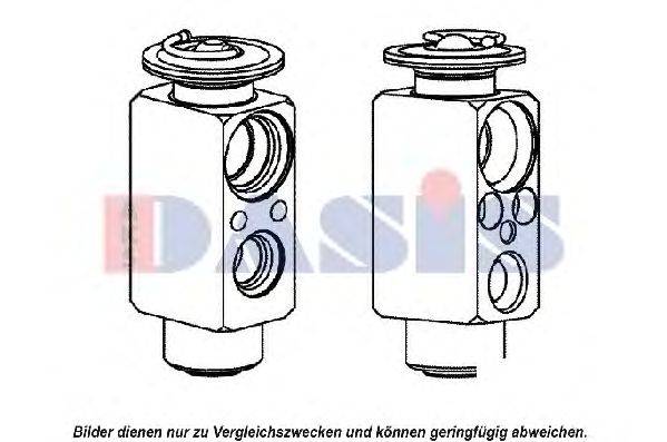 Расширительный клапан, кондиционер AKS DASIS 840179N
