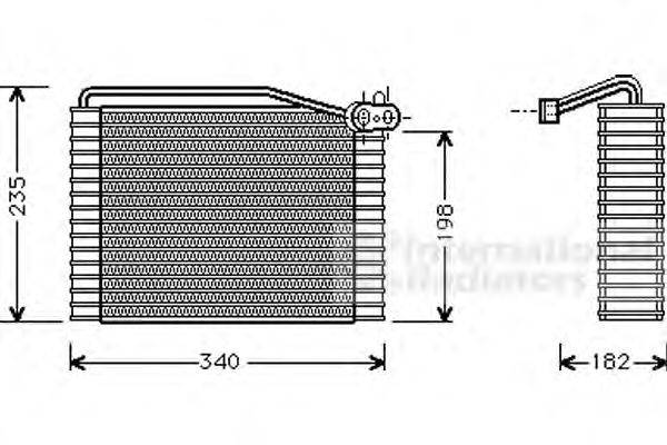 Испаритель, кондиционер SCHLIECKMANN 6003V149