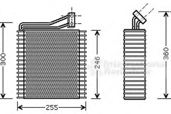 Испаритель, кондиционер SCHLIECKMANN 6007V040