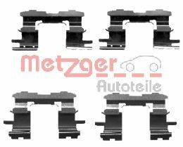 Комплектующие, колодки дискового тормоза METZGER 1091631